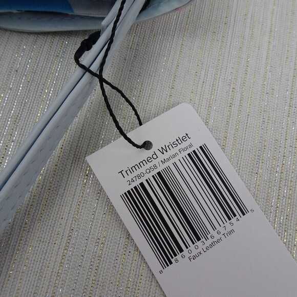 Vera Bradley Marian Floral Factory Style Trimmed Wristlet Bag Wallet Clutch New - Picture 6 of 11